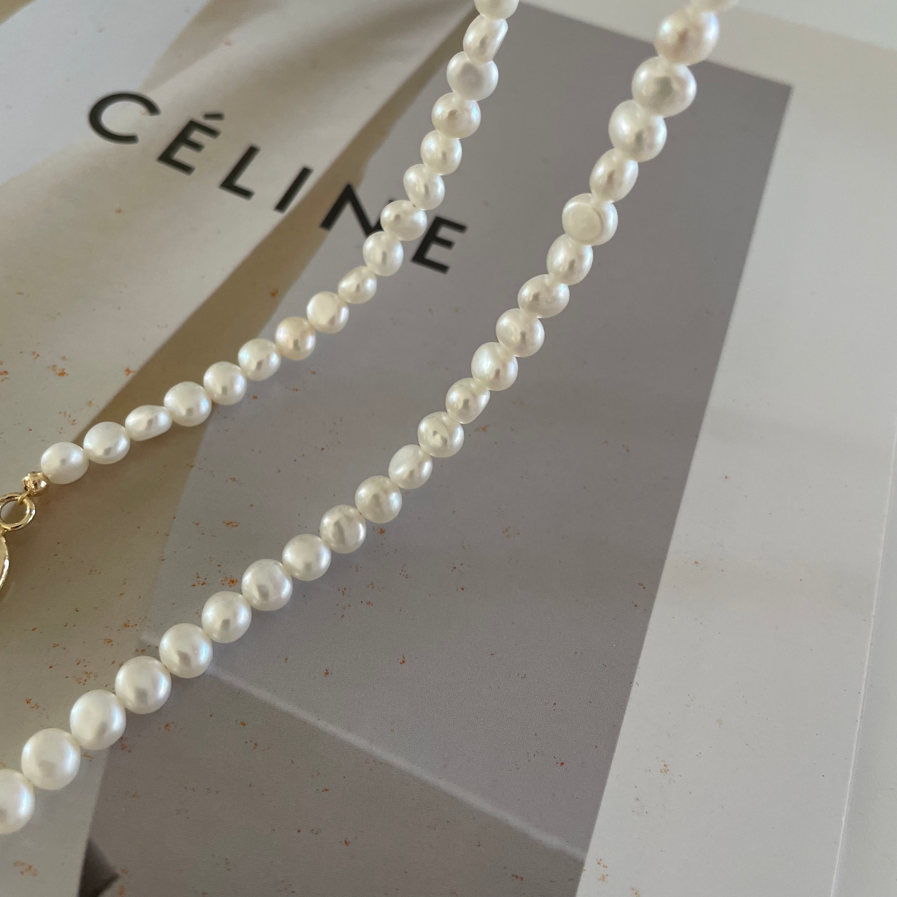 Divine Ripple®︎ Creative pearl necklace 032