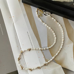 Divine Ripple®︎ Creative pearl necklace 040