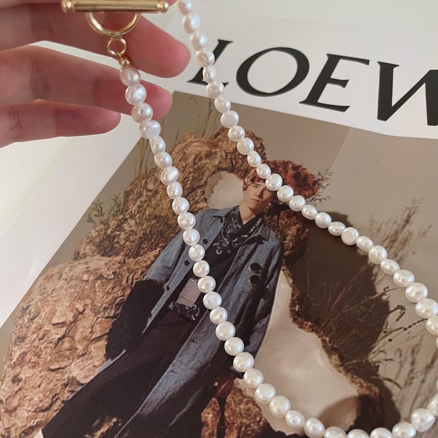 Divine Ripple®︎ Creative pearl necklace 032